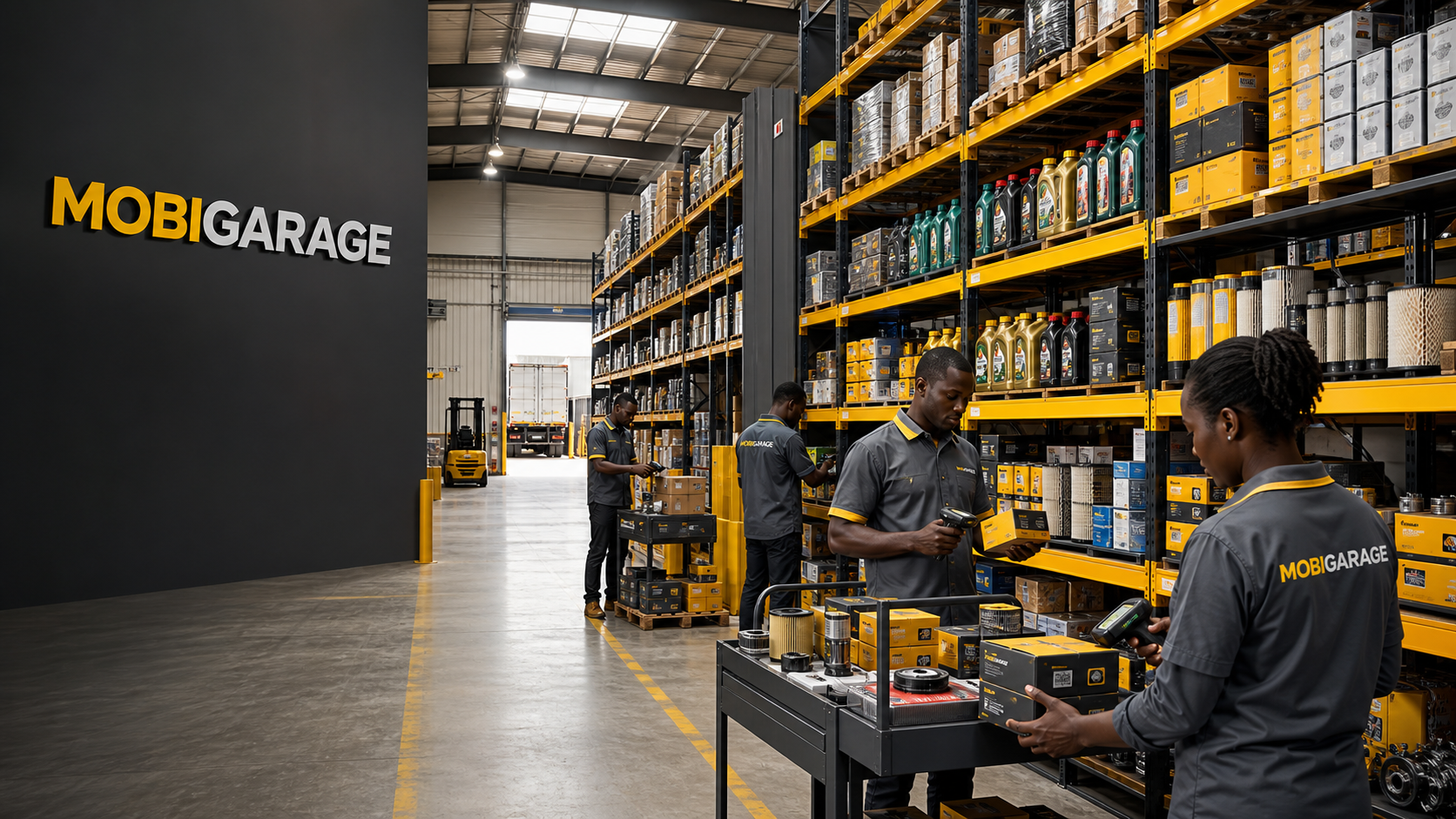 Entrepôt de pièces MobiGarage